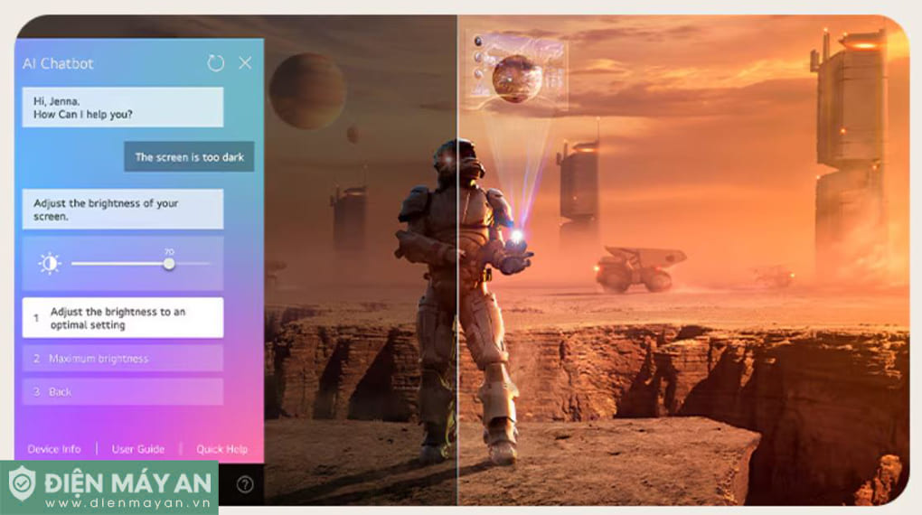 Smart Tivi NanoCell LG AI 4K 55 inch 55NANO80ASA